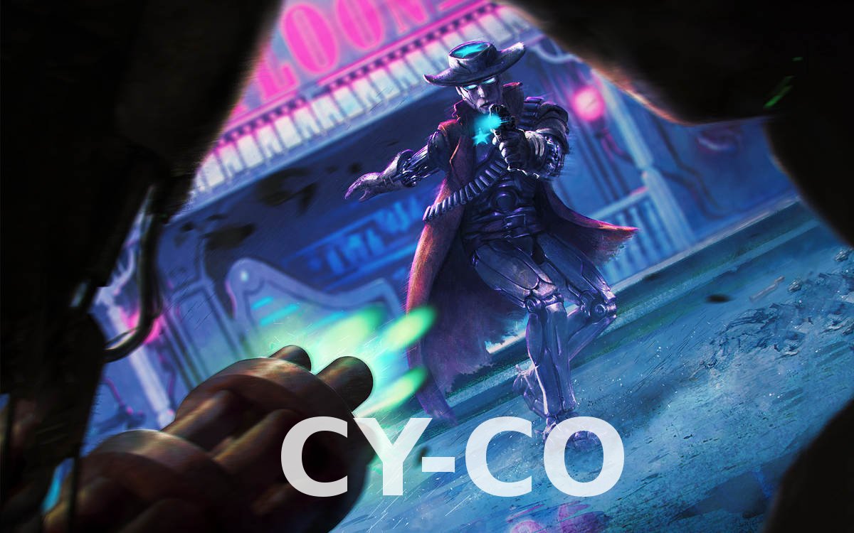 CY-CO - Ein Western-Cyberpunk-Brettspiel bald auf Kickstarter