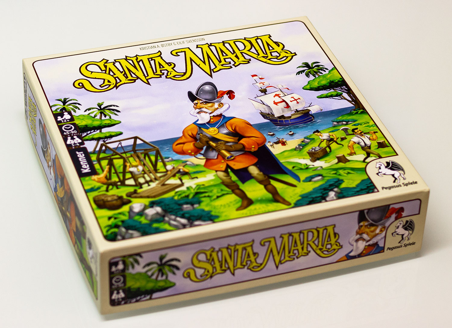 Test: Santa Maria – Das Spiel um Missionare, Gelehrte und Siedler, Brettspiel, kaufen