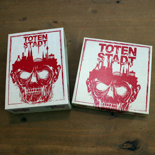 Totenstadt Basis und Deluxe Box ausgepackt