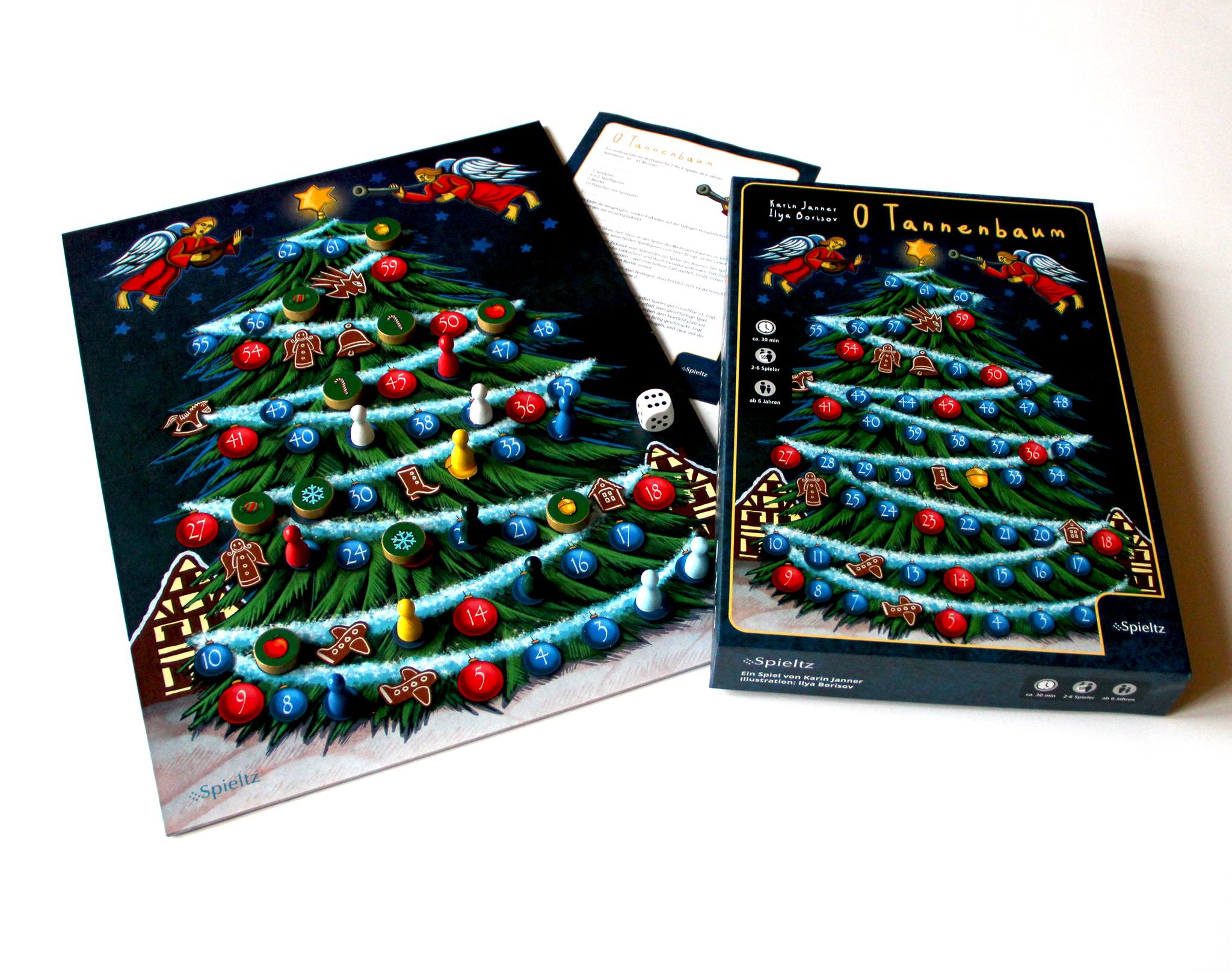 O Tannenbaum! Familien-Brettspiel für Weihnachten und Advent