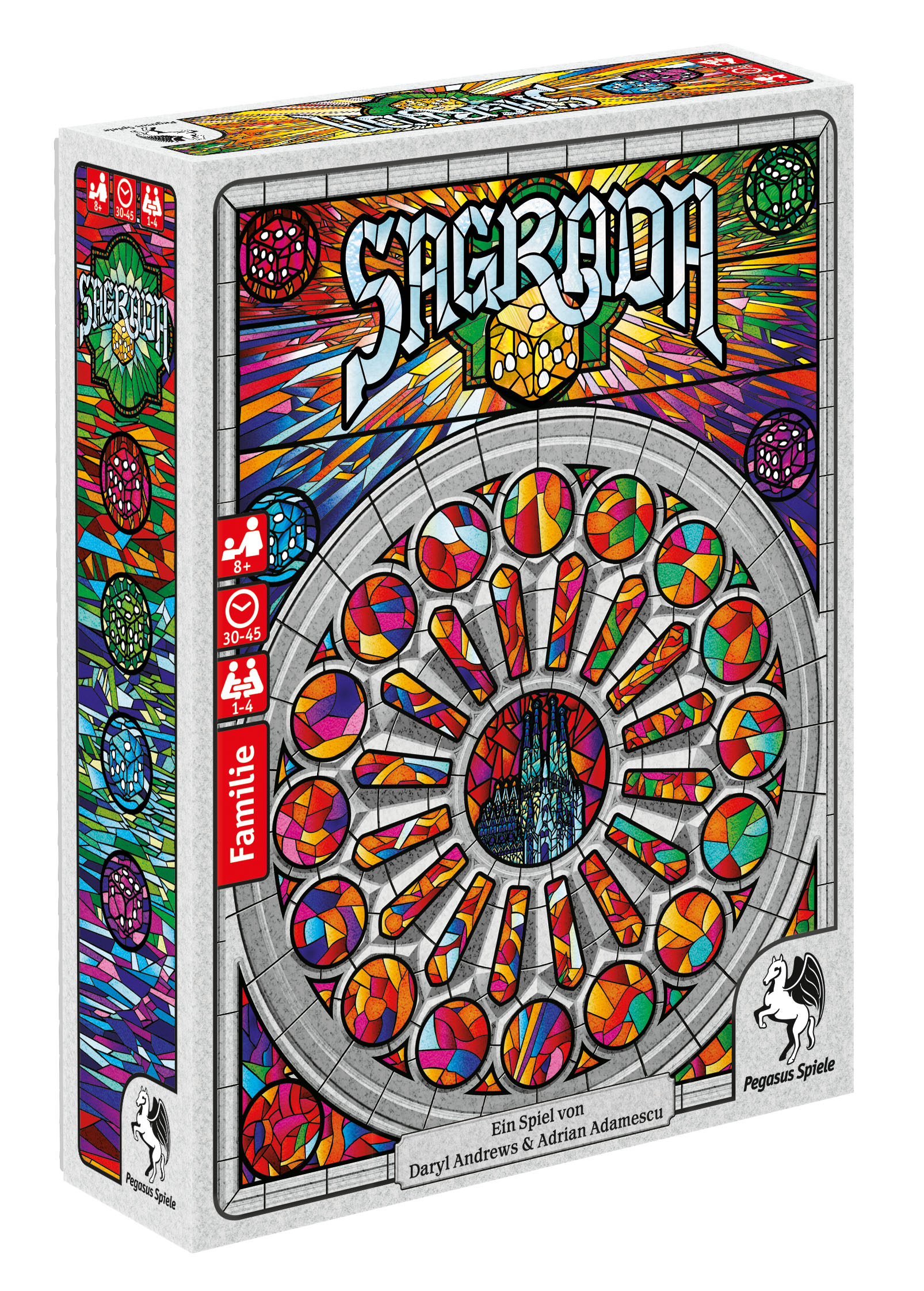 Sagrada erscheint voraussichtlich im Juli bei Pegasus SpieleSagrada - weitere Informationen vom Verlag