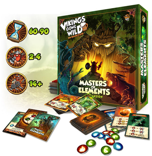 Vikings Gone Wild: Masters of Elements kommt in die Spieleschmiede