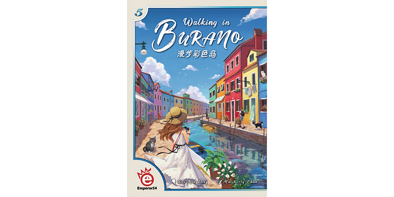 Walking in Burano erscheint 2019 bei Board Game Circus