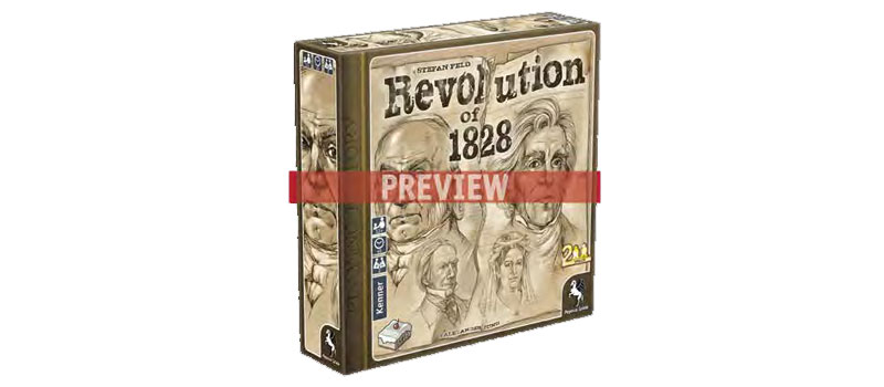 Revolution of 1828 erscheint im März 2019 bei Frosted Games