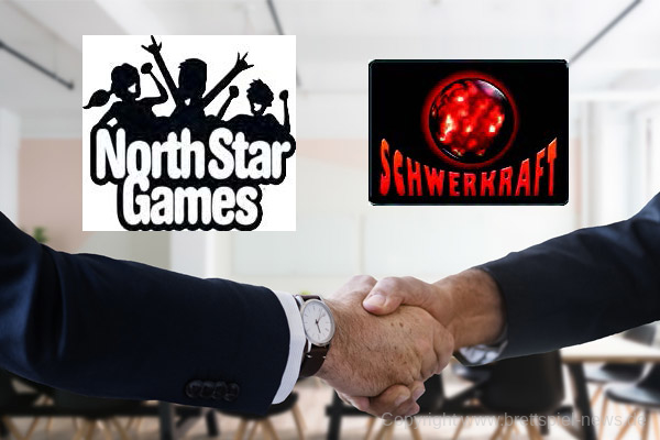 BRANCHE // Schwerkraft-Verlag arbeitet mit North Star Games zusammen