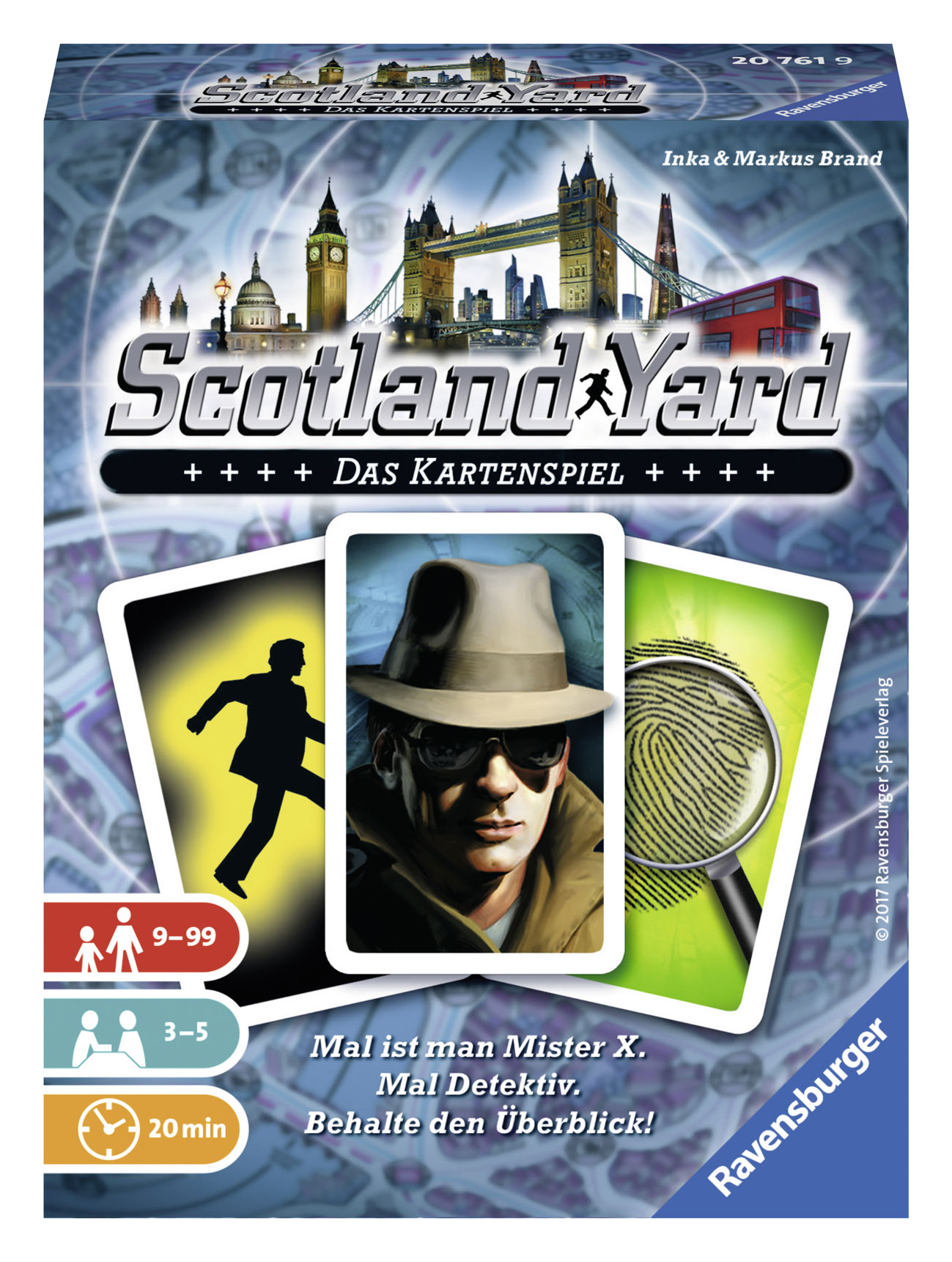 Scotland Yard – Das Kartenspiel ist erschienen