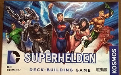 DC Superhelden - Deckbuilding vom Kosmos Verlag, Rezension, Test, Angespielt