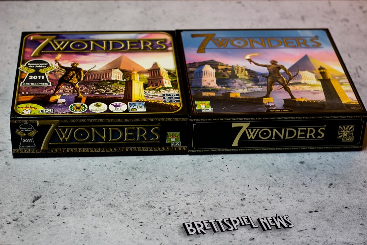 7 WONDERS // neue Version vs. alte Ausgabe