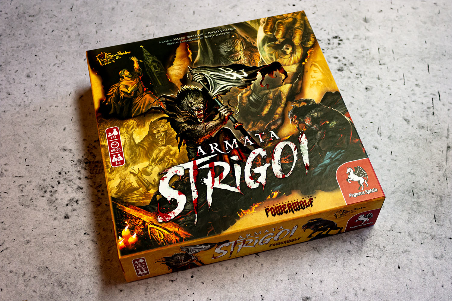 ARMATA STRIGOI // Bilder vom Powerwolf Brettspiel