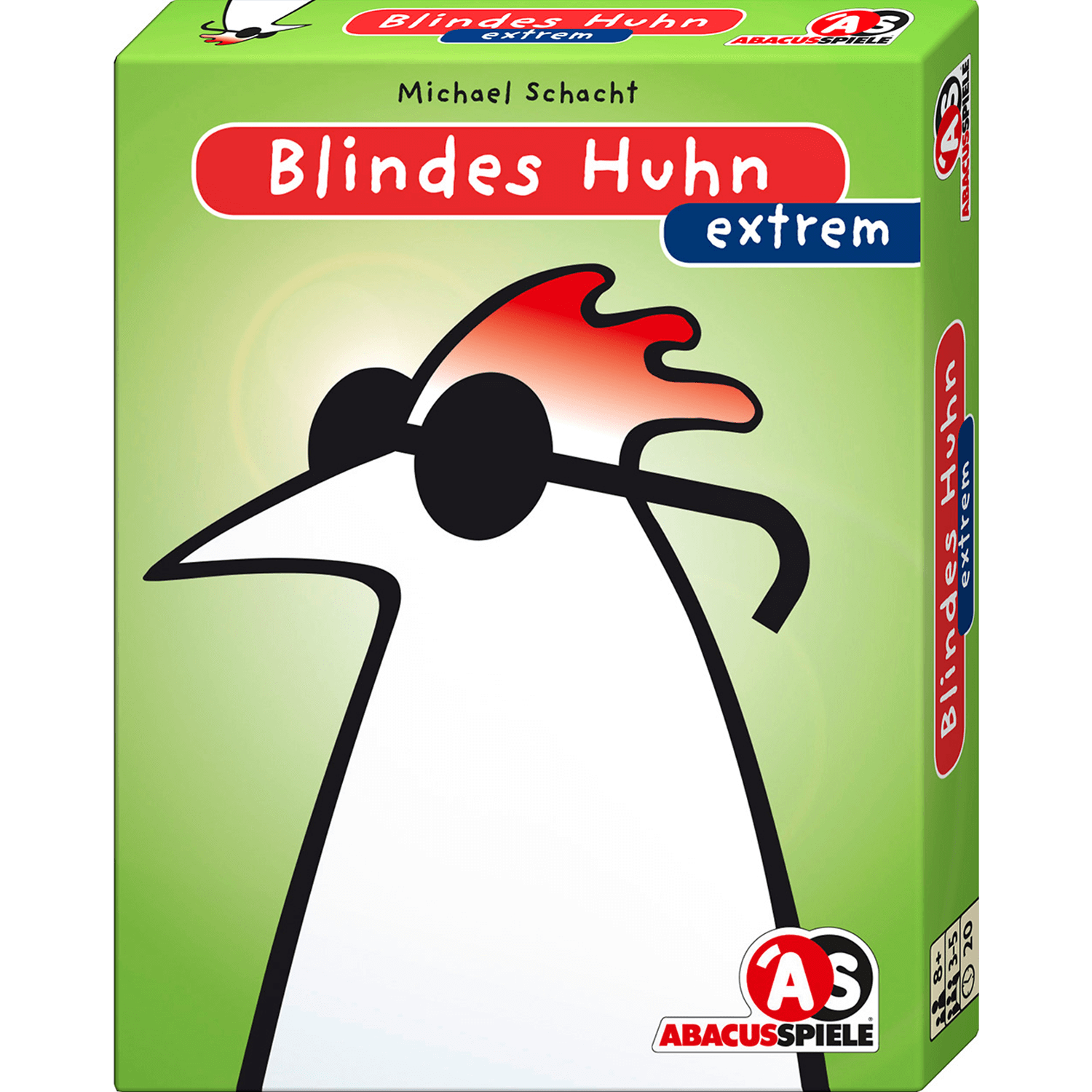 Blindes Huhn Extrem ist bei Abacus Spiele erschienen