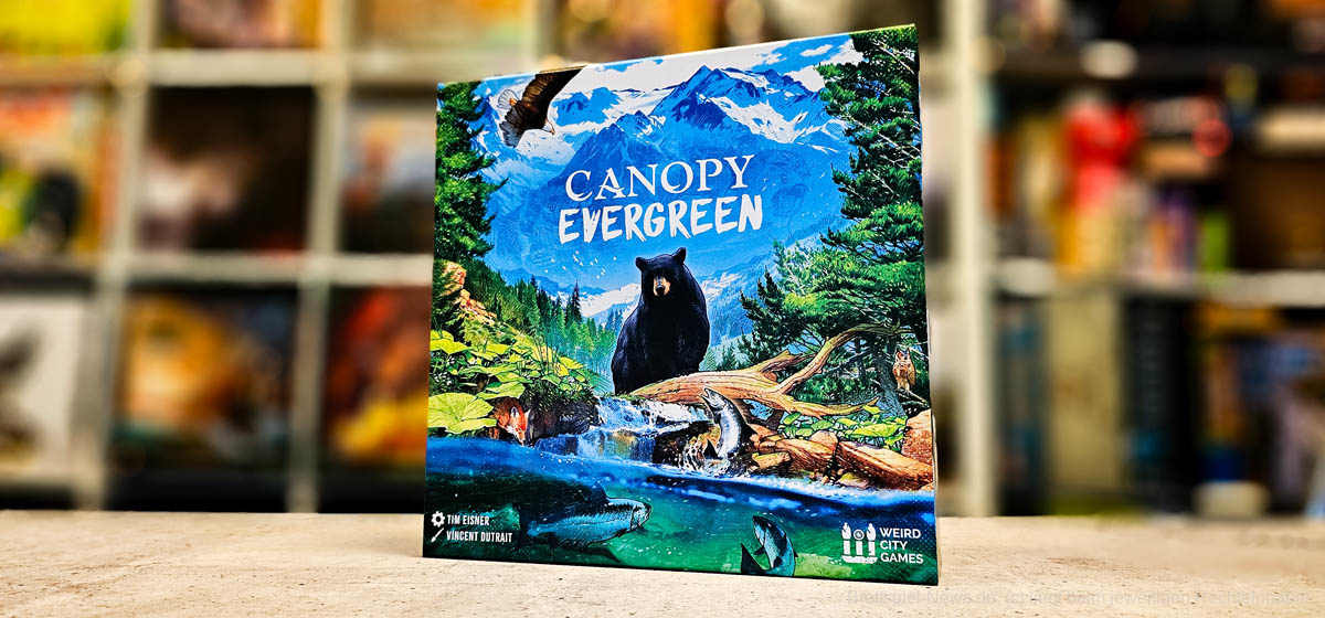 Neues Brettspiel „Canopy: Evergreen“ entführt Spieler in den pazifischen Nordwesten