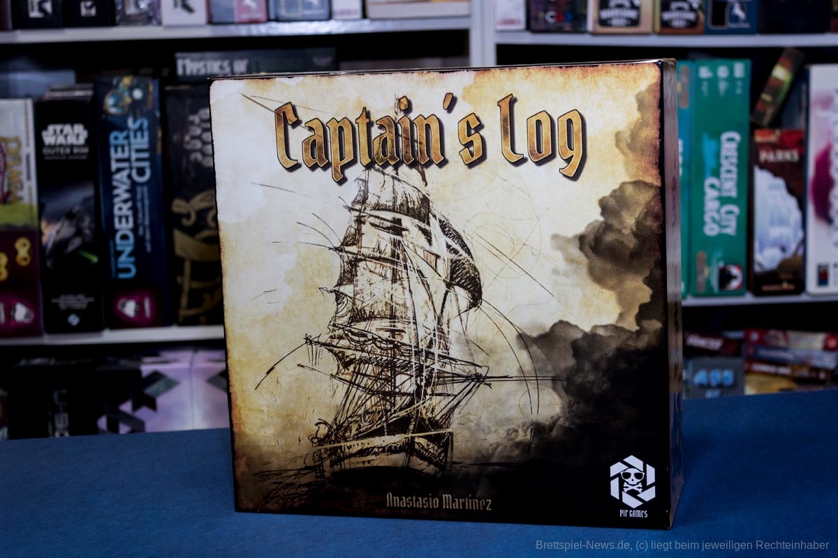 Captains Log | startet 2022 auf Kickstarter