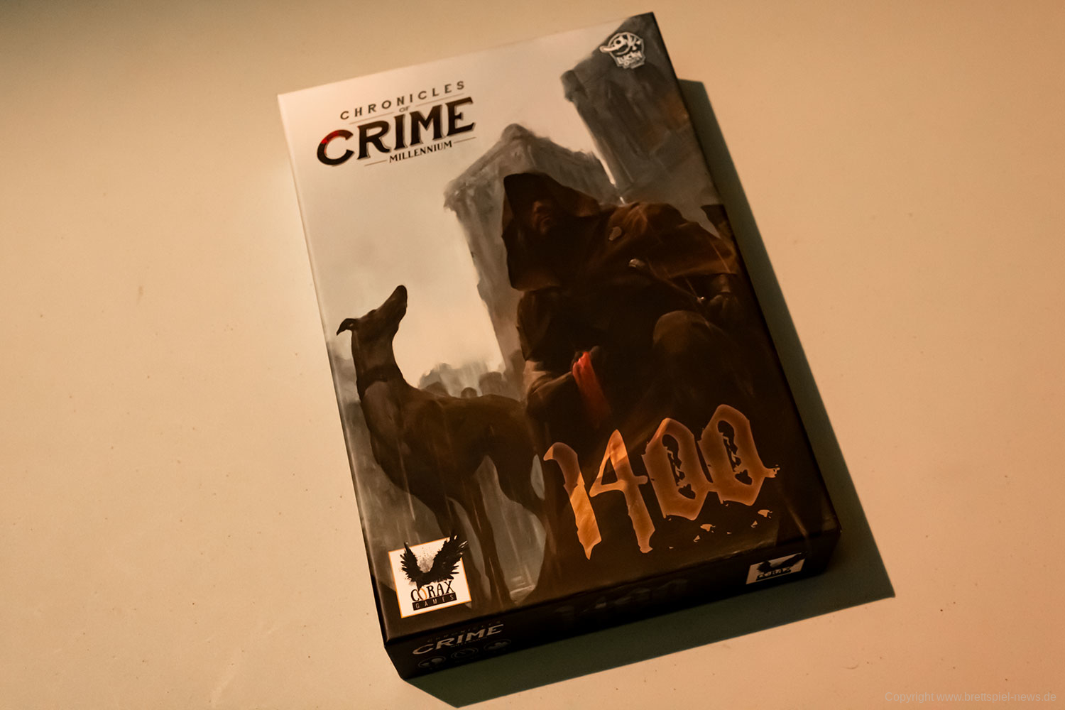 CHRONICLES OF CRIME: 1400 // Bilder vom Spielmaterial