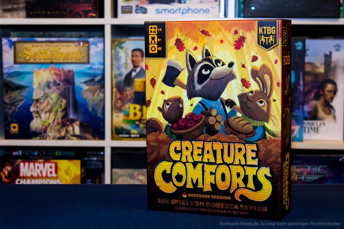 Creature Comforts | Kickstarter- und Retail-Version ist erschienen