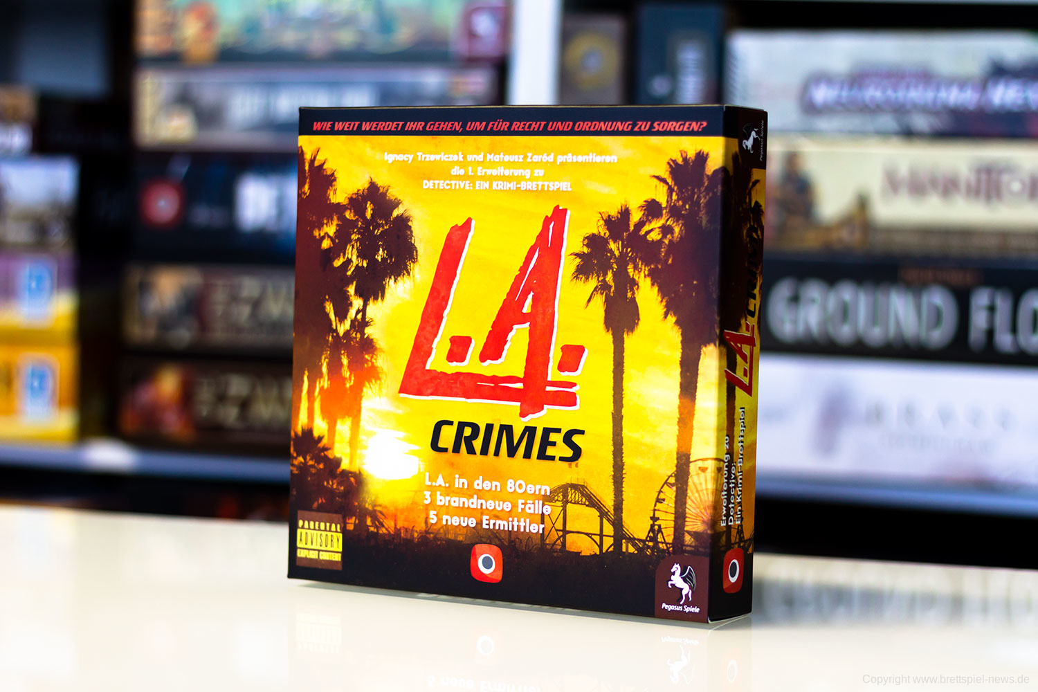 DETECTIVE // L.A. Crimes - Bilder vom Spielmaterial