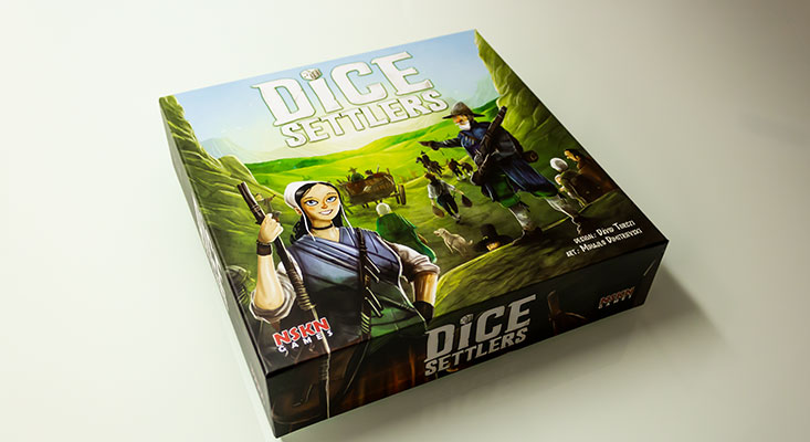 Dice Settlers - Das Material der Kickstarter Version