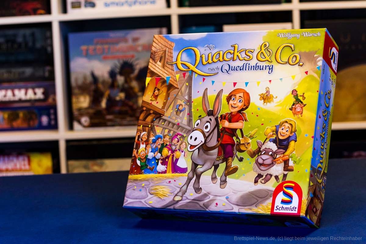 Kinderspiel Test | Mit Quacks & Co. nach Quedlinburg