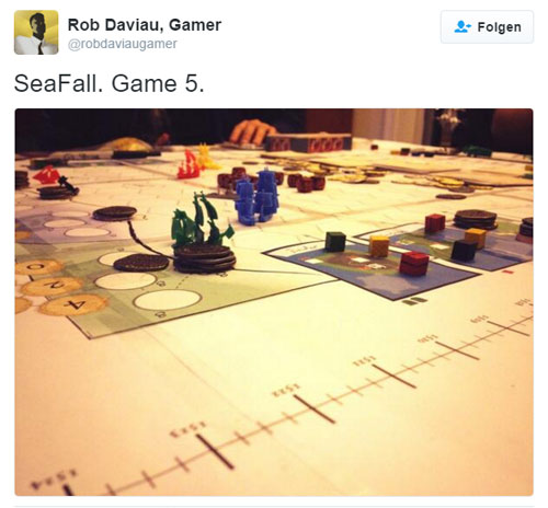 Update: SeaFall kommt 2016 auf deutsch, Heidelberger Spieleverlag, Legacy, Brettspiel, Spiel