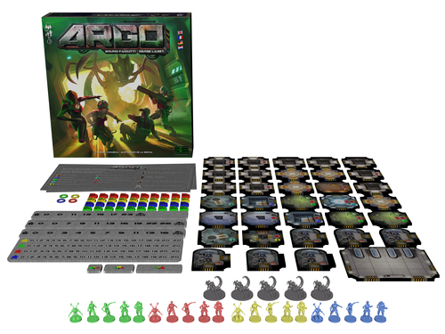 Argo angekündigt - ein Spiel für Alien Fans. Brettspiel, Heidelberger Spieleverlag, Spiel