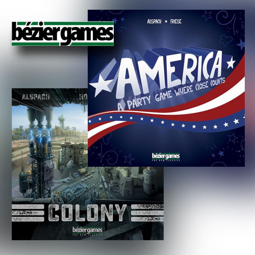 Bezier Games - America + Colony auf Spiel 2016