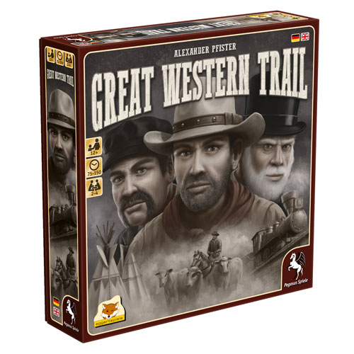 Great Western Trail ist bei Pegasus Spiele erschienen