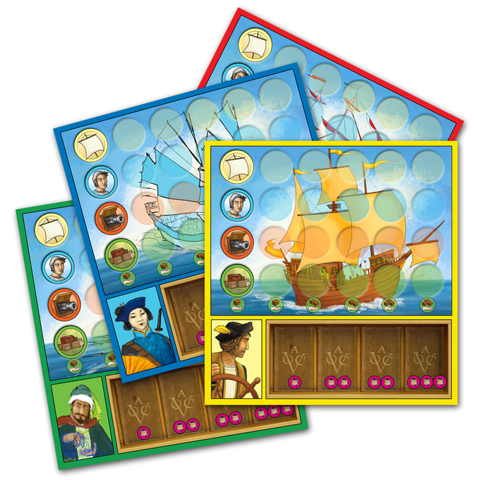 Captains of the golden Age – Ein Spiel ohne Glück! Brettspiel, Strategiespiel, Kickstarter