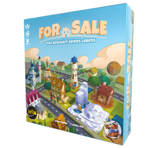 For Sale – das Spiel für Immobilieninvestoren, Heidelberger Spieleverlag, Brettspiel, Spiel