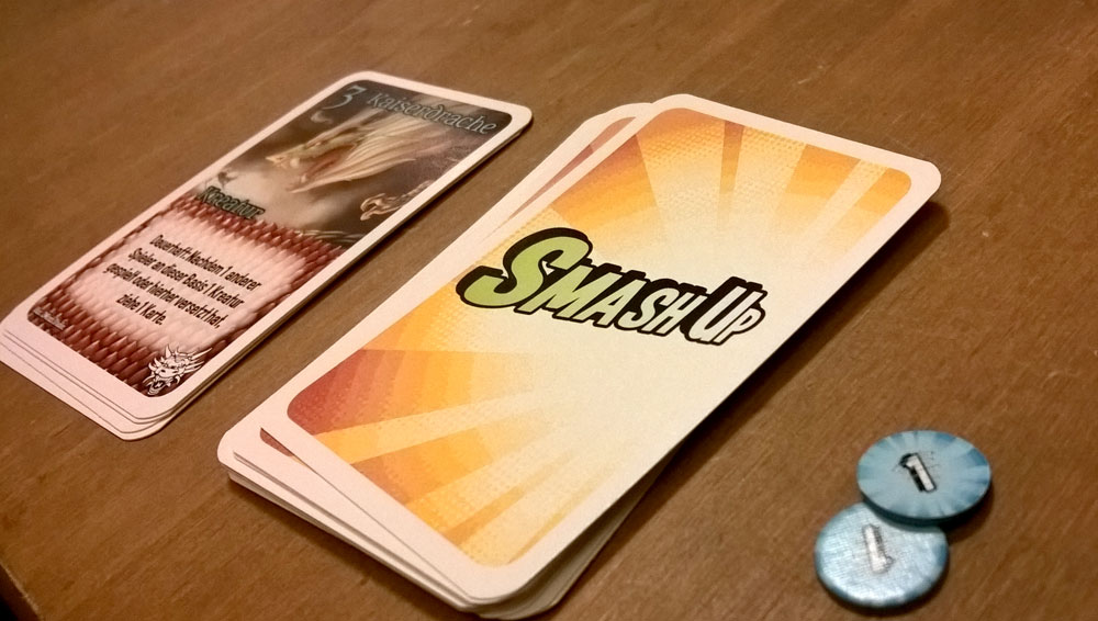 Smash Up - Die Unverzichtbaren angespielt, Pegasus Spiele