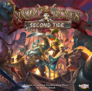 Rum& Bones – Second Tide, Spiel, Brettspiel