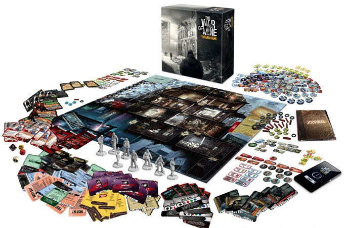 This War of Mine: The Board Game, Kickstarter, Brettspiel, Spiel, News 
