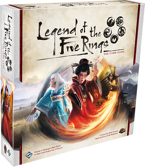 Webseite zu Legend of the Five Rings - Das Kartenspiel