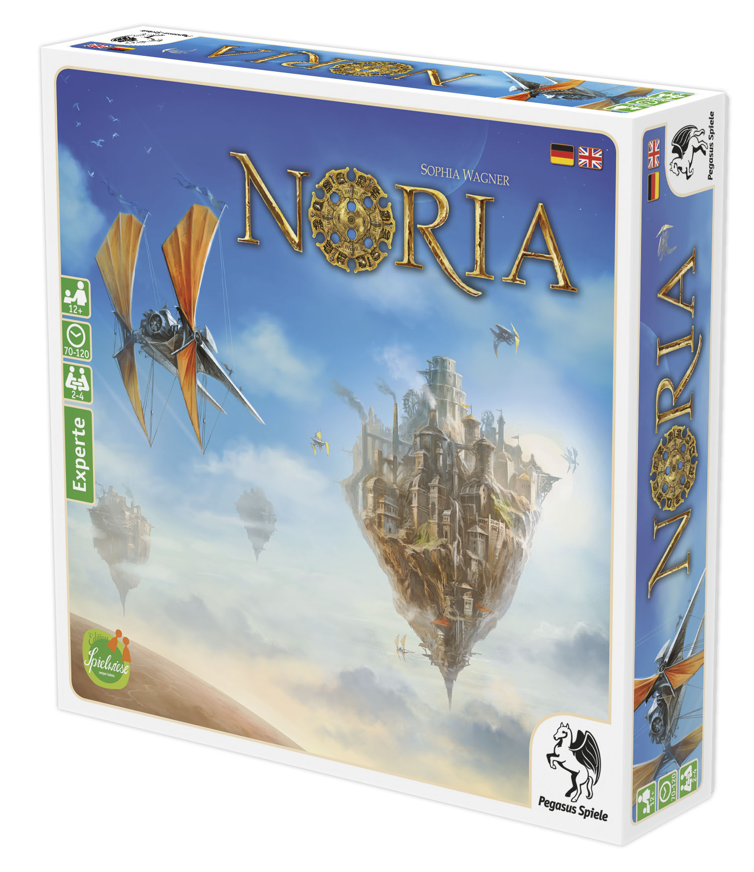 Noria von Edition Spielwiese erscheint bei Pegasus zur Spiel 2017