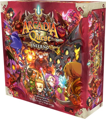Arcadia Quest: Inferno + Pets + Riders erscheint 2018 in Deutschland