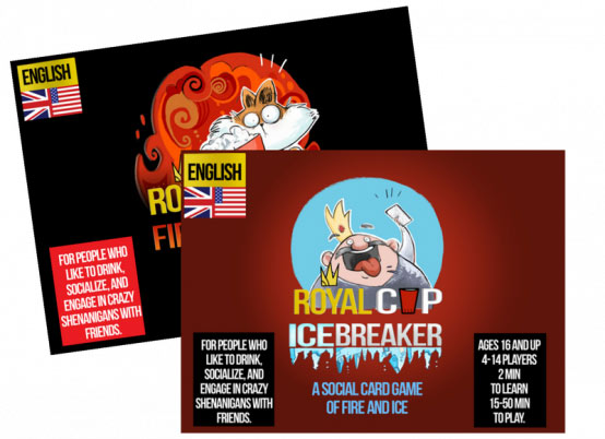 Royal Cup Icebreaker und Royal Cup Firemaker startet auf Kickstarter