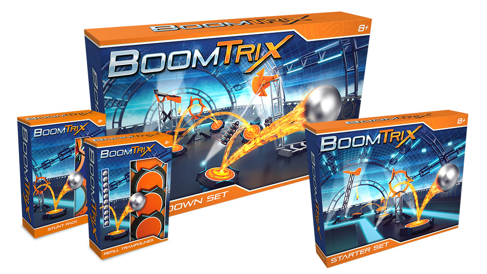 Boom Trix – innovative „Würfelbahn“ lässt Kugeln hüpfen