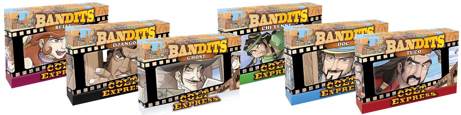 Die ersten Colt Express – Bandits sind ab nächster Woche erhältlich