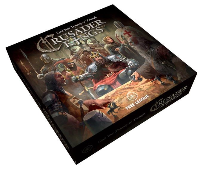 Crusader Kings The Board Game aktuell auf Kickstarter.com