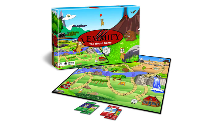 Kickstarter // Rettet die Lemminge in Lemmify – The Board Game