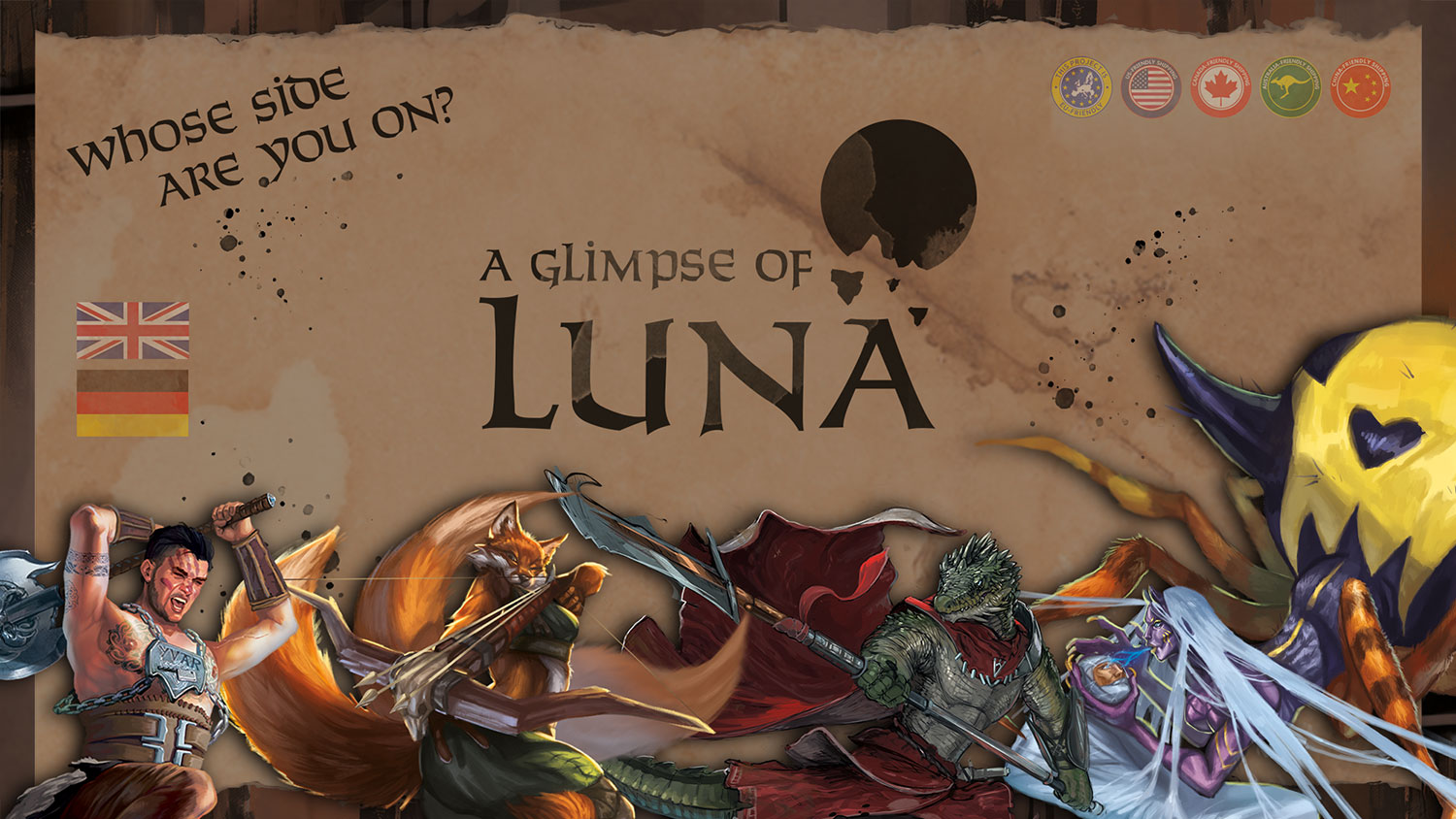Kickstarter // A glimpse of Luna ab sofort Online 