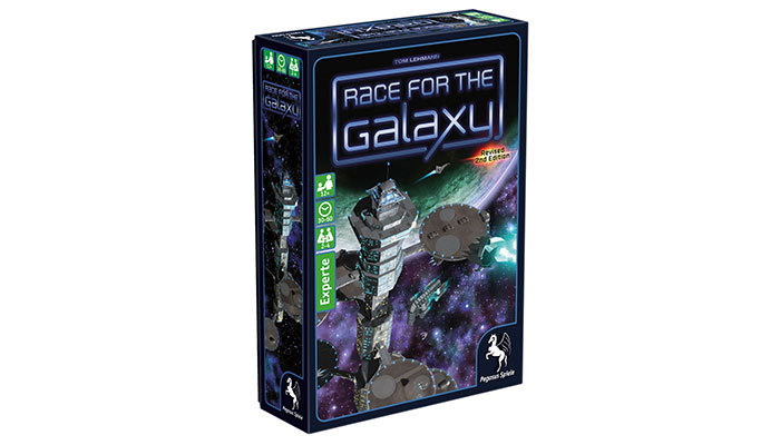 Race for the Galaxy überarbeitet im Handel verfügbar
