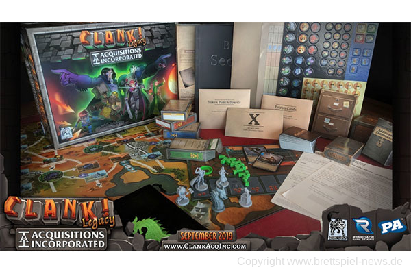 CLANK! LEGACY: ACQUISITIONS INCORPORATED // Erscheint im Herbst 2019