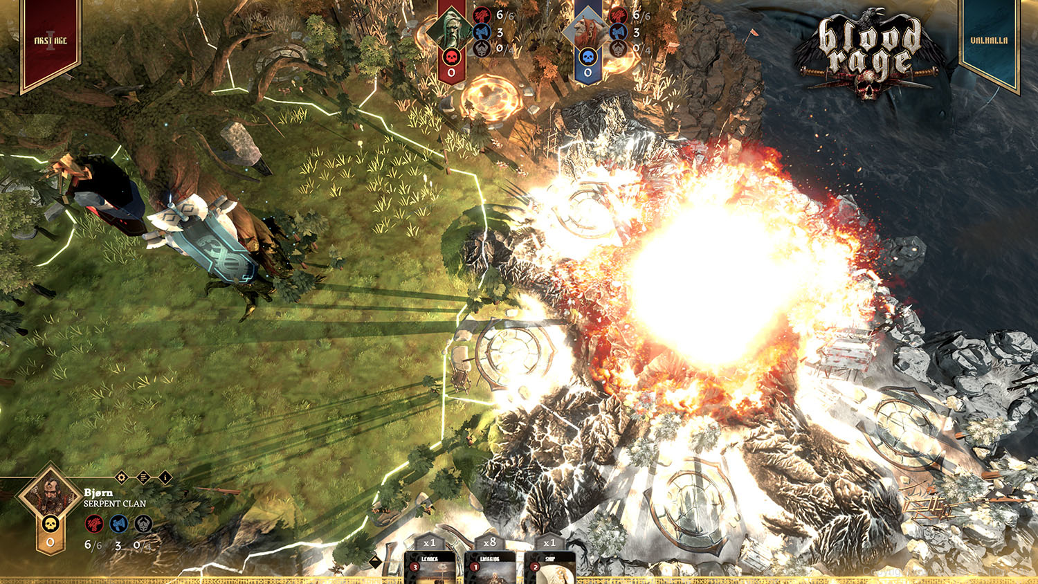 Blood Rage Digital Edition screenshot 4