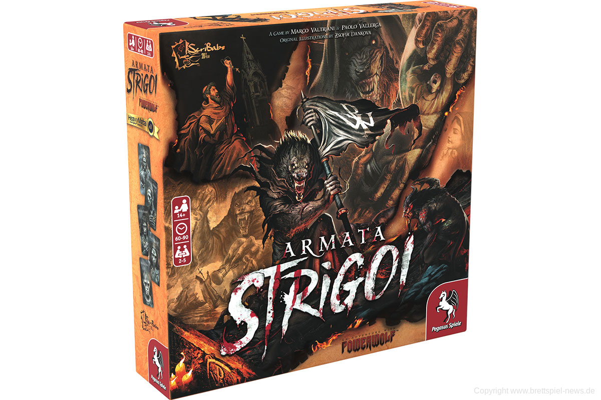 ARMATA STIRIGOI // Das Powerwolf Brettspiel jetzt verfügbar