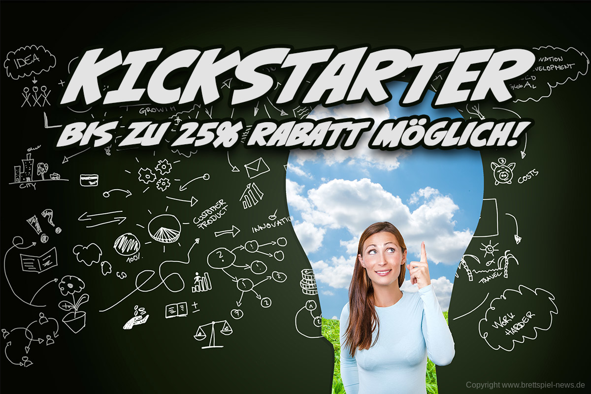 KICKSTARTER // 25% Rabatt? Kickstarter Loyalty Points starten im April