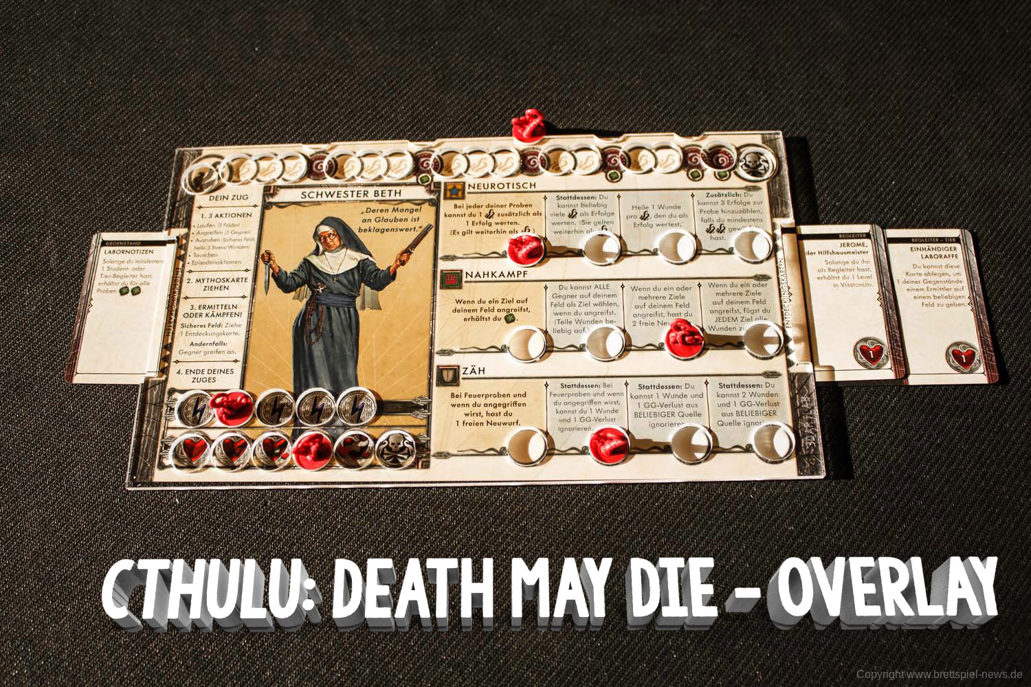 CTHULHU: DEATH MAY DIE // Schluss mit verrutschenden Token