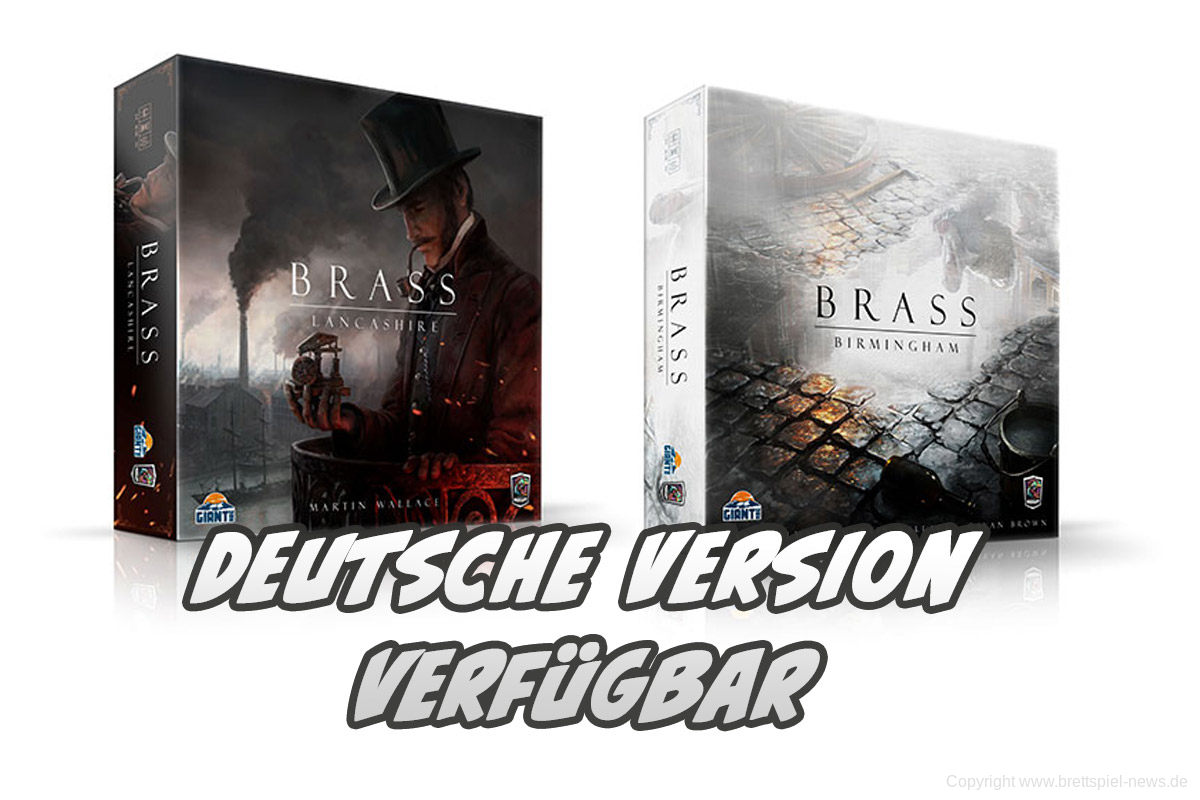BRASS // deutsche Versionen jetzt verfügbar
