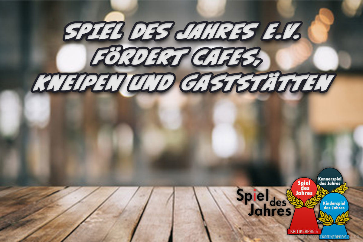 SPIEL DES JAHRES // fördert 2021 Cafés, Kneipen und Gaststätten