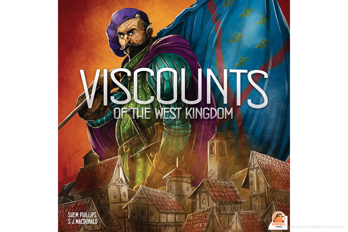 VISCOUNTS OF THE WEST KINGDOM // Von Garphill Games angekündigt