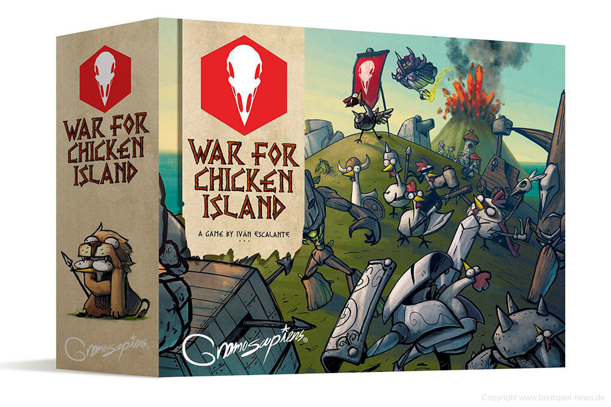 WAR FOR CHICKEN ISLAND // Soll bei TL-Games erscheinen