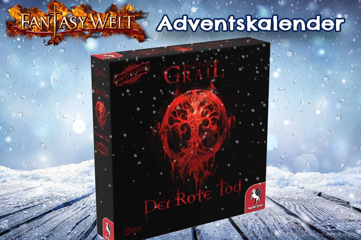 Tainted Grail: Der rote Tod bei FantasyWelt.de im Adventskalender